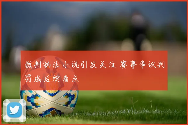 裁判执法小说引发关注 赛事争议判罚成后续看点